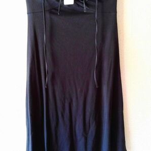新品 タグ付き PJ ワンピース チュニック 黒 ブラック M / L キャミソール 綿100% ミニワンピ スカート モテ服
