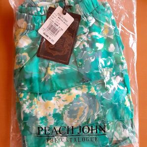 新品未開封 PJ ミニスカート フリル スカート 花柄 ミント マイハニービー 緑 フリルスカート ピーチ・ジョン