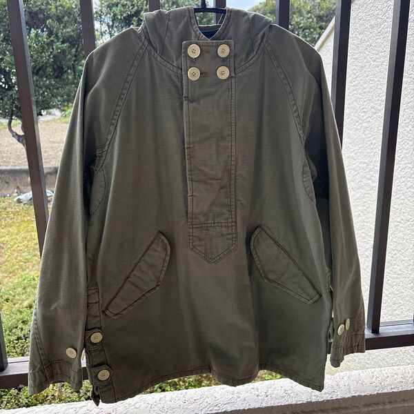 ★美品★快晴堂 フードプルオーバー ジャケット 快晴堂謹製■細かいところまで凝ったデザインがかわいいです■