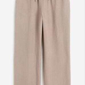 H&M リネンパンツ ナチュラル系