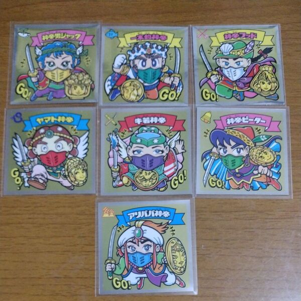 ビックリマンシール 7神帝セットBM FOREVER