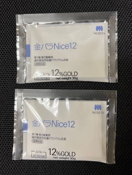 モリタ 金パラNice12 30g×2 (計60g)