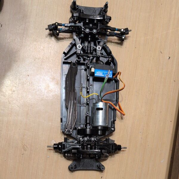 タミヤ TT02 MRC2駆ドリコンバージョンキット組込済みシャーシ