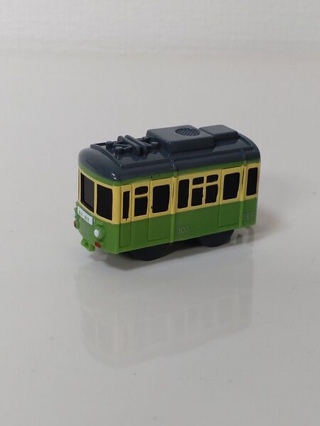 カプセルプラレール 江ノ電300形 後尾車