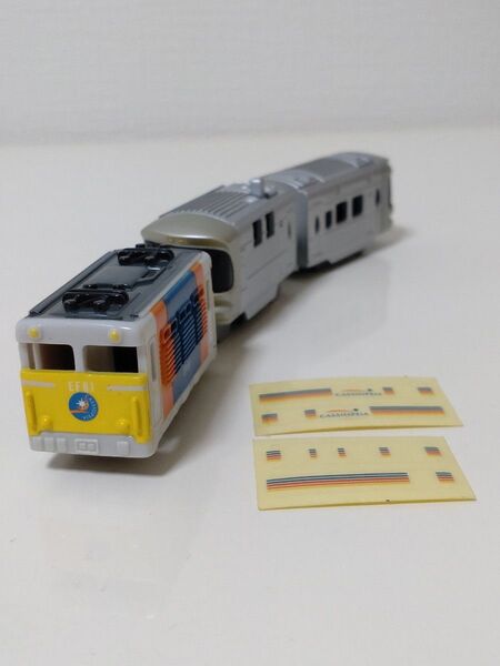 ☆激レアモーター車☆カプセルプラレール 寝台特急カシオペア