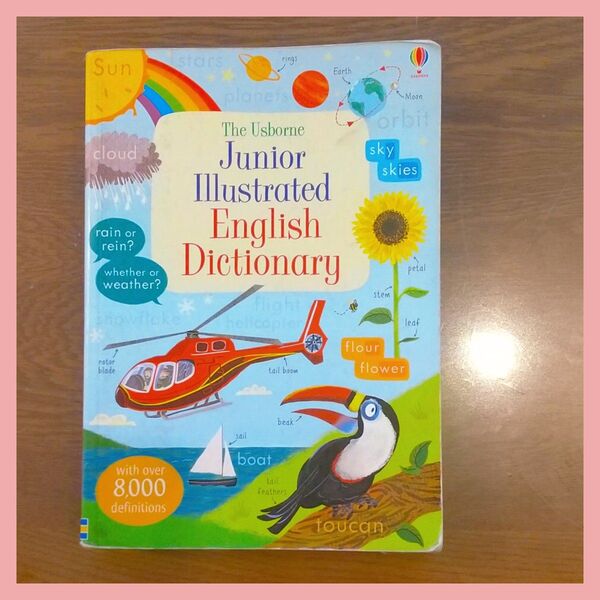 Junior illustrated English Dictionary 洋書 ブック Inside