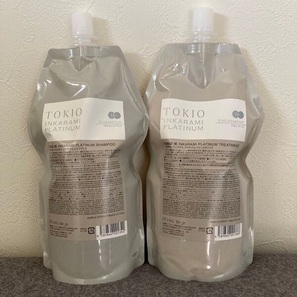 【未使用】TOKIO・インカラミ・プラチナム・シャンプー700ml・トリートメント700g