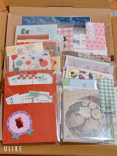 紙博購入品・韓国文具 紙もの・シール おすそ分け【大量まとめ売り】