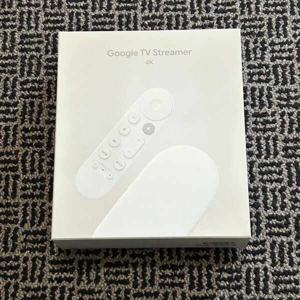 Google TV Streamer (4K) GA05662-JP (ポーセリン) Google 新品未開封 リモコン 32GB