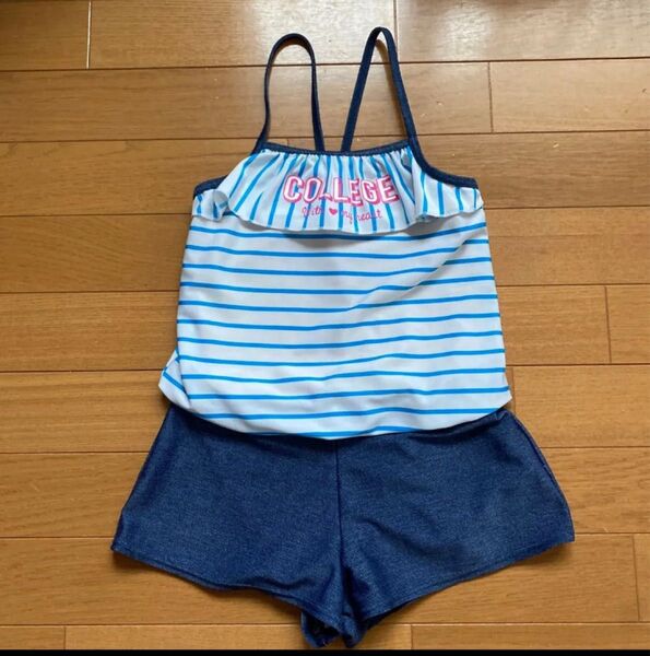 女の子 130cm 水着 ワンピース