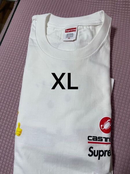 Supreme SpongeBob Castelli Racing L/S Tee white xl