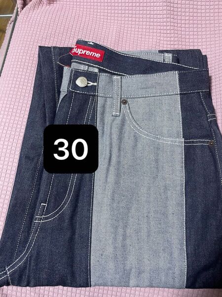 Supreme Paneled Stripe Baggy Jean size 30