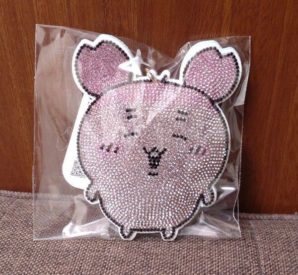 ちいかわ ラインストーンキーホルダー カニちゃん 古本屋