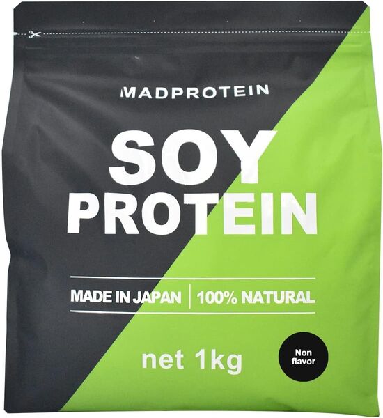 1kg MAD PROTEIN(マッドプロテイン) ソイプロテイン ノーフレーバー プレーン