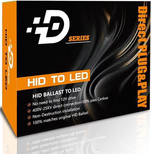 D3S LED ヘッドライト 爆光 純正交換用 6500K ホワイト 一体型 LEDバルブ ポン付け