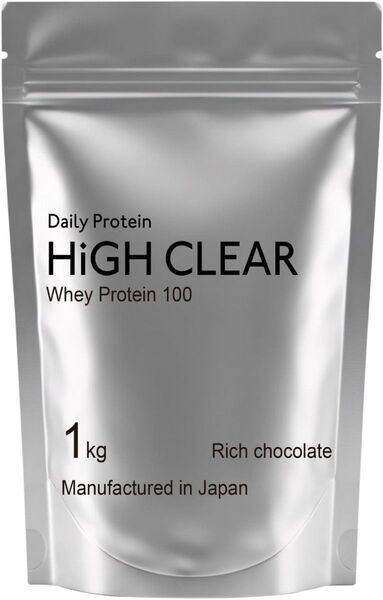 HIGH CLEAR WPC ホエイプロテイン100 限定リッチチョコ風味 1㎏