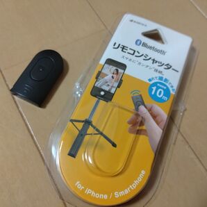 リモコンシャッター Bluetooth スマホ iPhone スマートフォン