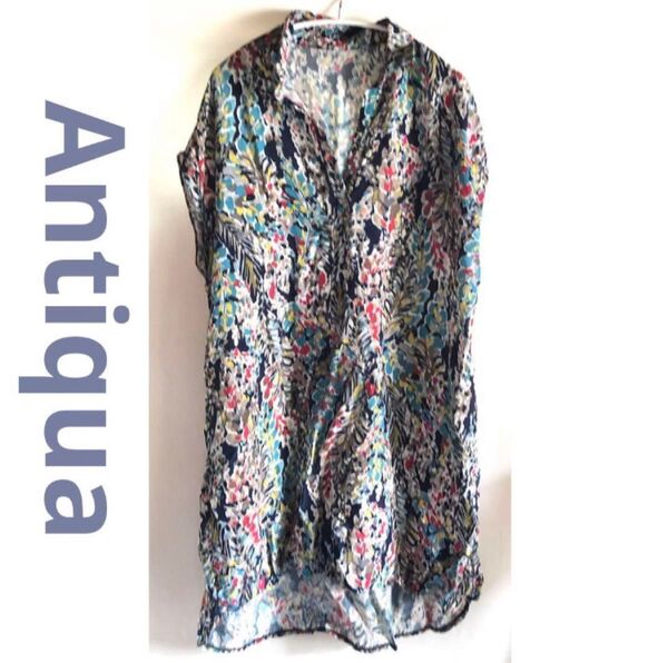 Antiqua pattern torsoアンティカ パターントルソー チュニックワンピース