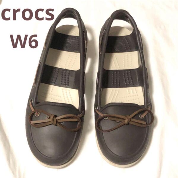 Crocs クロックス デッキシューズ ビーチライン W6