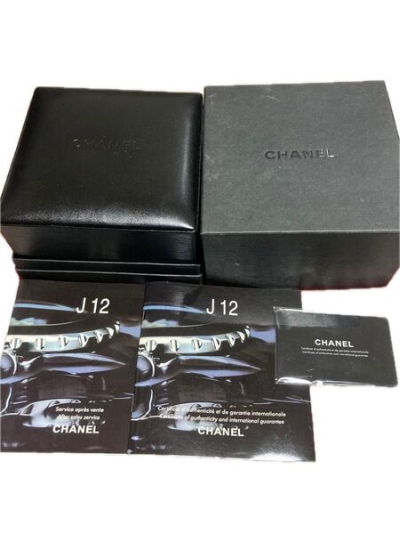 CHANEL J12 空箱 冊子 ギャランティカード