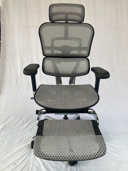 新品未使用 最新型メモリーロック付きエルゴヒューマンプロ2オットマン EHP2-LPL DR-BF-WH2024年12月30日製造