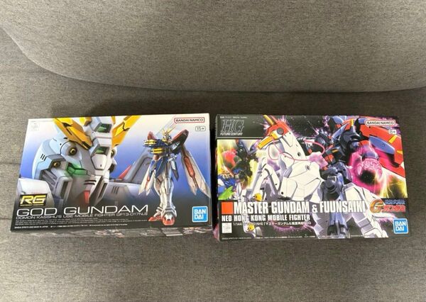 マスターガンダム 風雲再起 HG ゴットガンダムRG セット