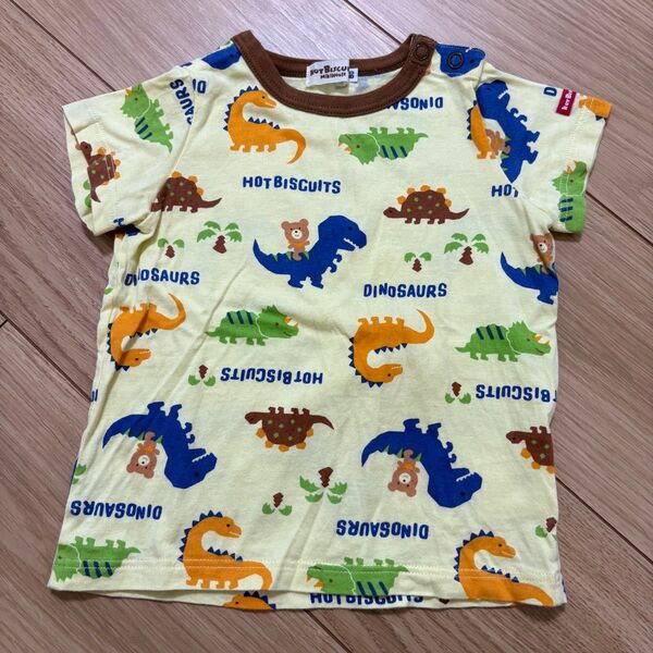 ホットビスケッツ ミキハウス 半袖Tシャツ 男の子80