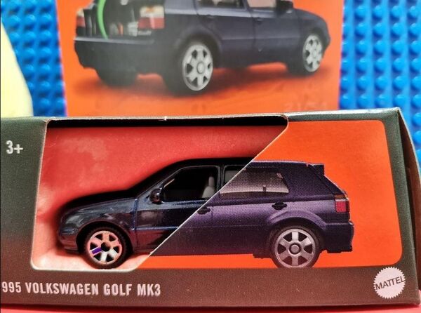1995 VOLKSWAGEN GOLF MK3 ゴルフ ムービングパーツ MATCHBOX マッチボックス ホットウィール 青系