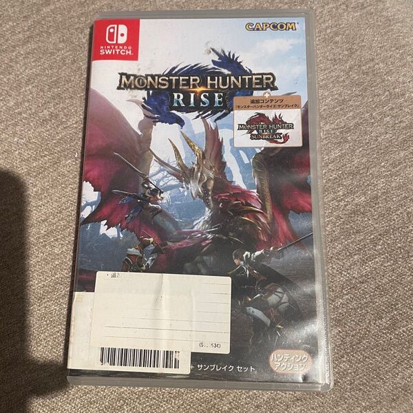 Switch モンスターハンターライズ ソフト