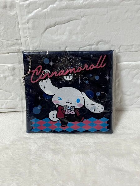 【未開封】シナモロール スクエアポーチ サンリオキャラクターズ ハッピーくじ DISCO