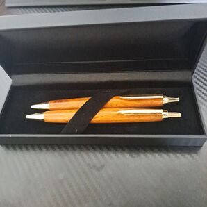 木軸シャーペン 木軸ボールペン セット