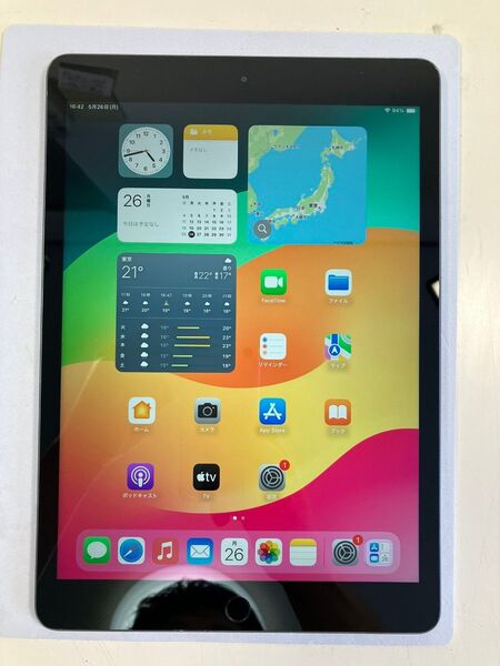 iPad 第7世代 128GB グレー Wi-Fiモデル 中古品