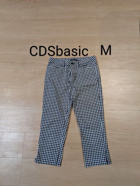 七分丈C.D.S basic のギンガムチェック M
