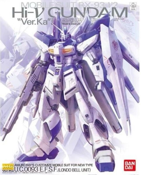 MG 1/100 Hi-νガンダム Ver.Ka【代行作成可】