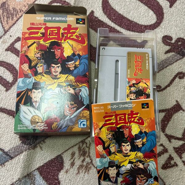 スーパーファミコン SFC 三国志 《箱・説明書付き》
