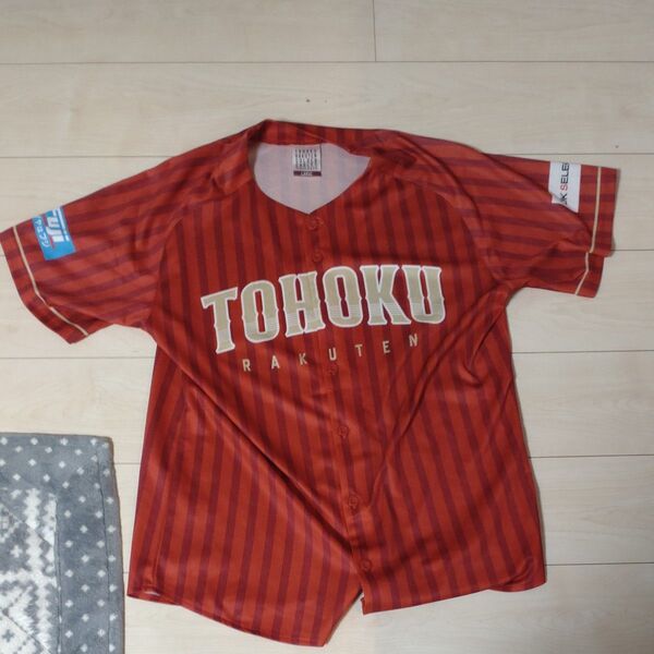 東北楽天ゴールデンイーグルス レプリカユニフォーム Lサイズ レッド系