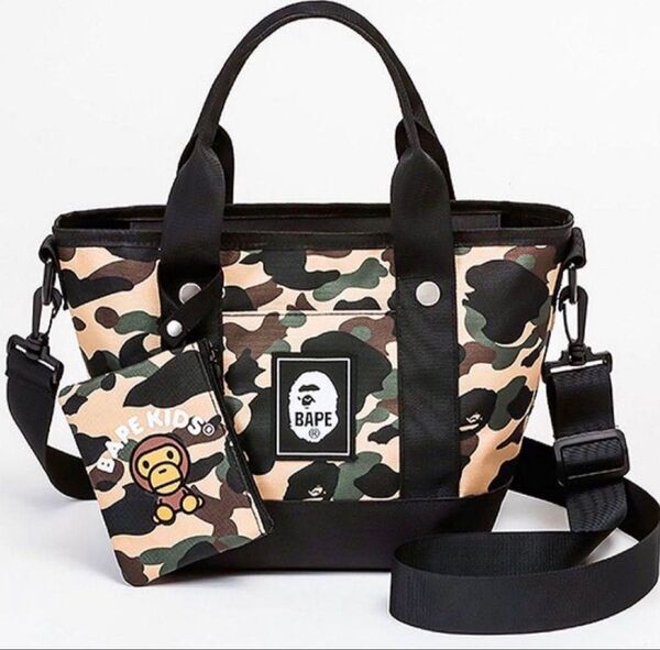 ベイプ キッズ バイ ア ベイシングエイプ BAPE KIDS A BATHING おさんぽトート&ミニ財布 宝島社付録