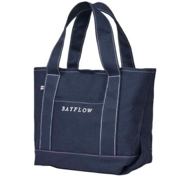 BAYFLOW ベイフロー 収納5ポケット LOGO TOTE BAG ロゴトートバッグ ネイビー 宝島社付録