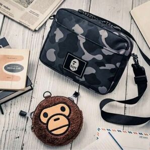 BAPE KIDS A BATHING APE ショルダー&マイロポーチ 宝島社付録
