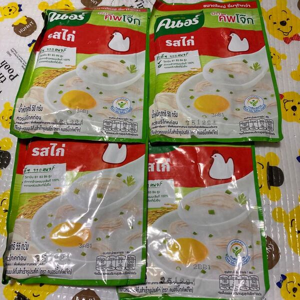 タイクノールEGGお粥の素4セット賞味期限2025.12.24新品未使用