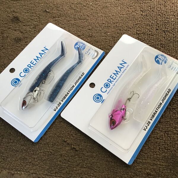 COREMAN コアマン VJ28 バイブレーションジグヘッド 2コセット PF