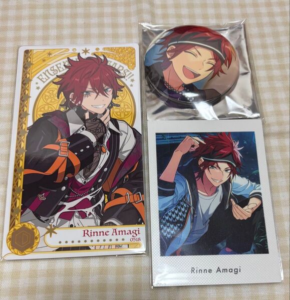 あんスタ 天城燐音 缶バッジ ぱしゃっつ アルカナカード