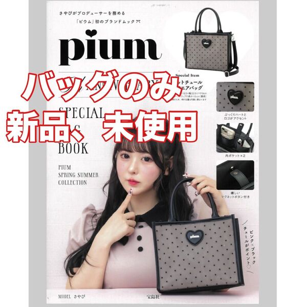 pium ピウム 5th ANNIVERSARY SPECIALBAG BOOK ムック本