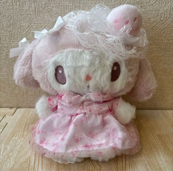 マイメロディ ぬいぐるみ バースデードール 白いちごのティータイム