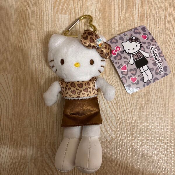 ハローキティ 足長キティ GOGOギャル スタイルアップマスコット ヒョウ柄