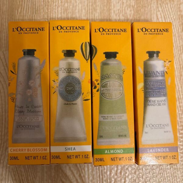 L'Occitane ハンドクリーム ギフトセット 4本セット 母の日ギフト