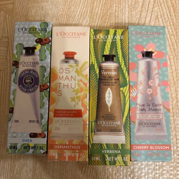 ロクシタン L'Occitane ハンドクリーム ギフトセット 4本セット