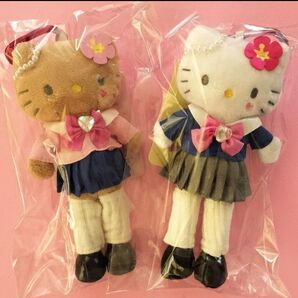 【新品・未開封】ハローキティ スタイルアップマスコット コギャル&コギャル(日焼け)計2点