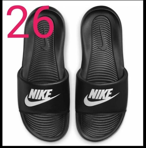 【新品・未使用】ナイキ(NIKE)スポーツサンダル ビクトリー ワン スライド ブラック ホワイト