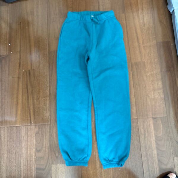 H&M スウェットパンツ キッズ 緑
